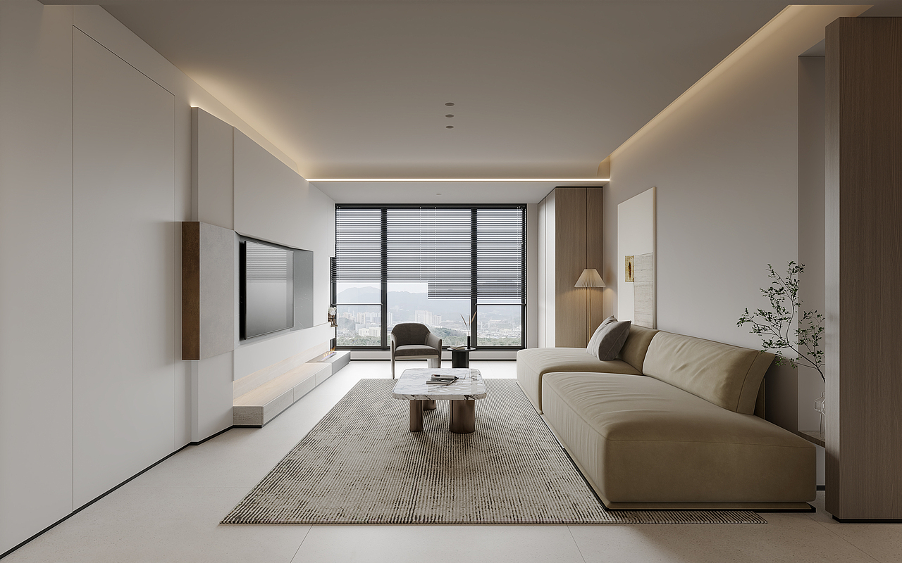 以简洁为基础,缔造出独特的家居风格