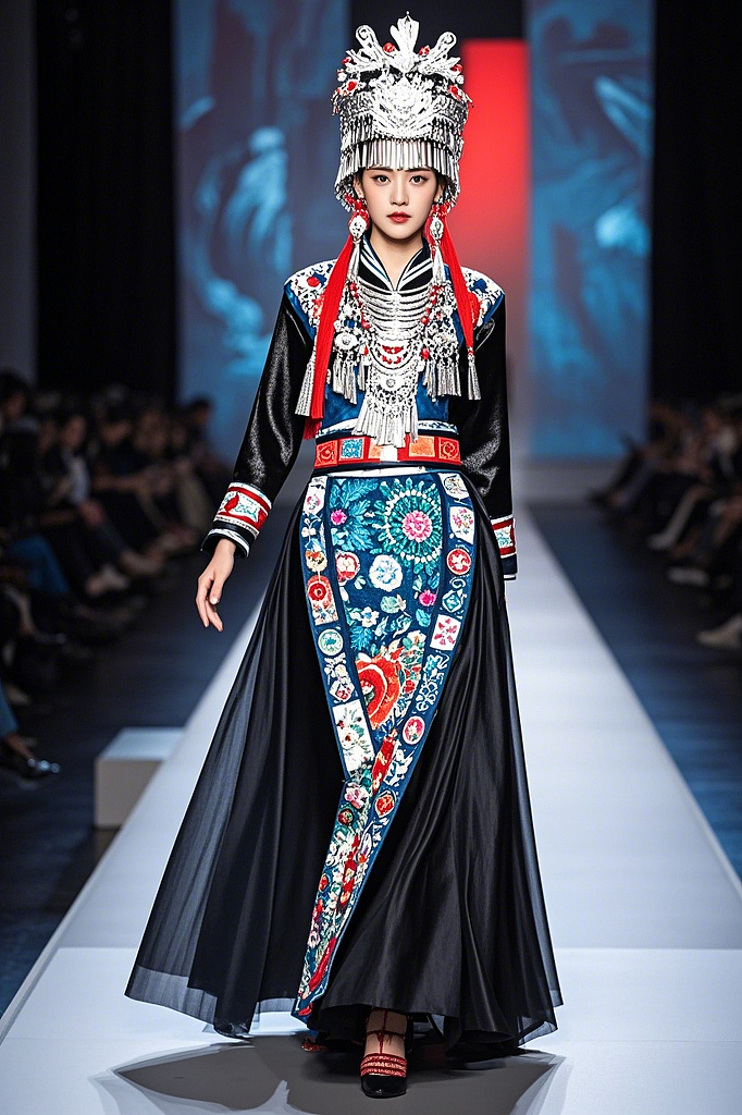 AI助力服裝設(shè)計，讓剪紙藝術(shù)在服裝設(shè)計圈流行起來（圖ZMzgwNTczNjYw） - 其他服裝 - 站酷設(shè)計師艾爾羅萊特原創(chuàng)素材 - 站酷ZCOOL