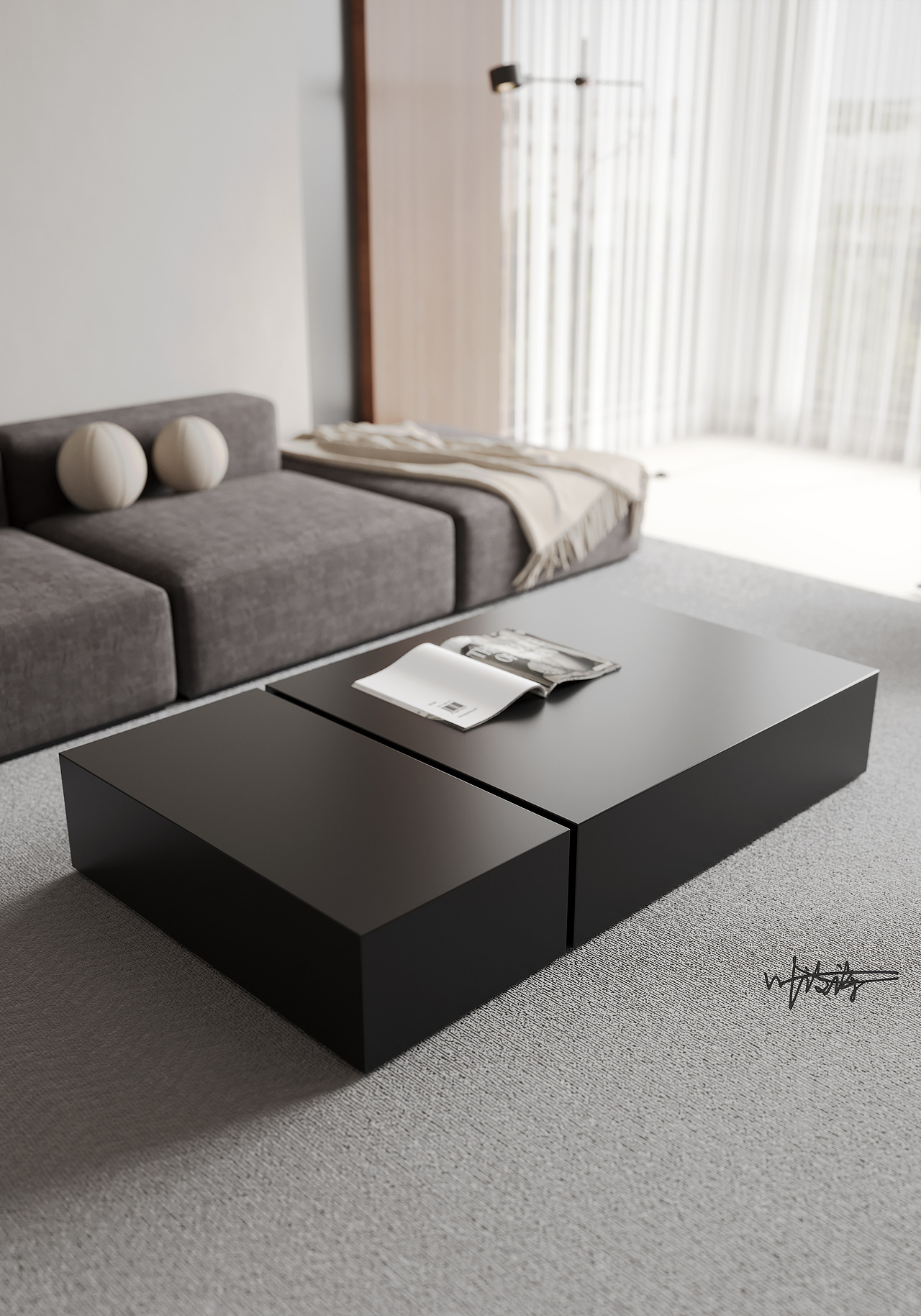 高级灰现代极简|干净纯粹,线条感十足