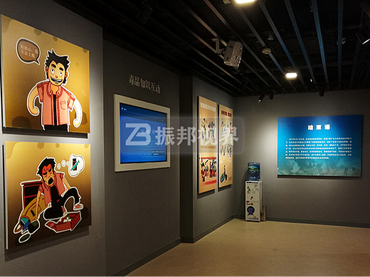 墙面投影演绎历史精彩，博物馆互动体验氛围绝佳！