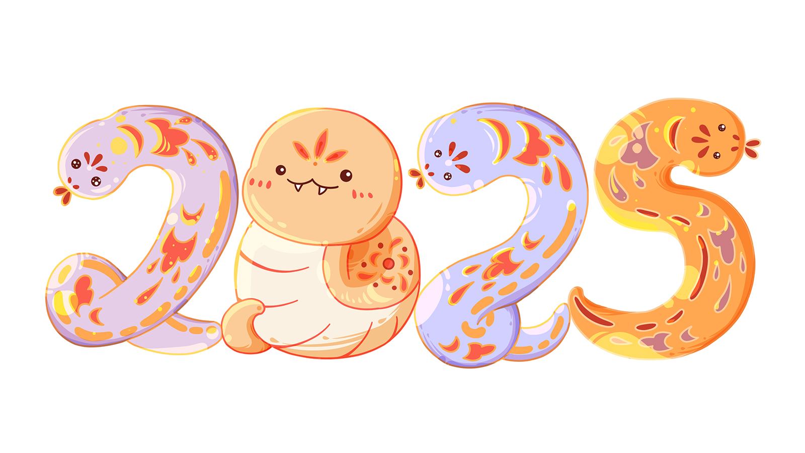 “2025”的50种原创创意字形素材