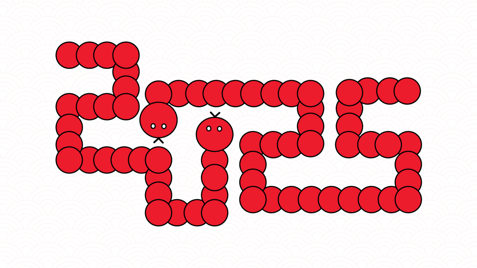 “2025”的50种原创创意字形素材