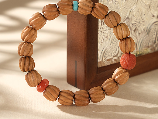 老山檀手串摄影