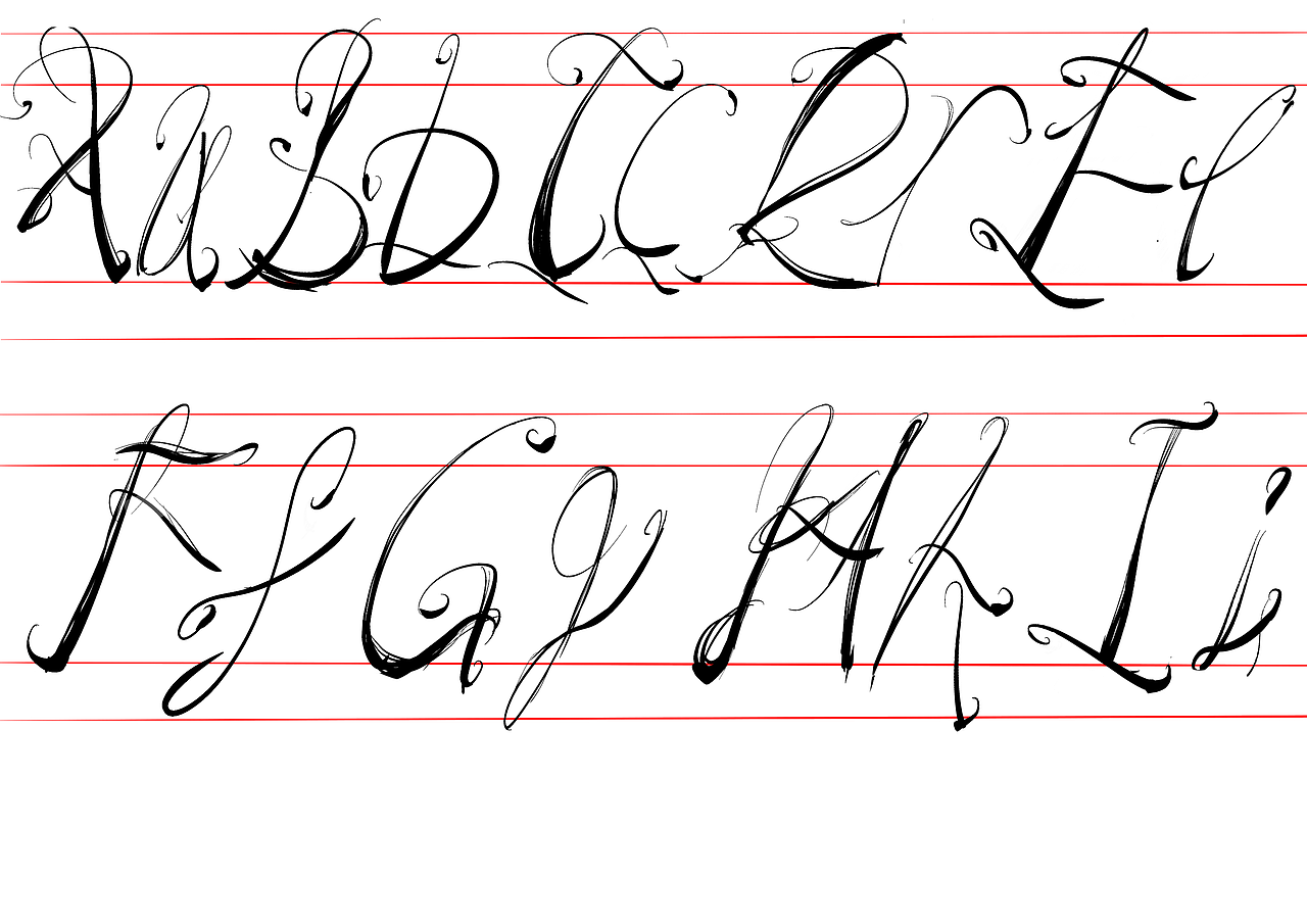 给打雷姐的专辑写个字体 - 西文字体设计