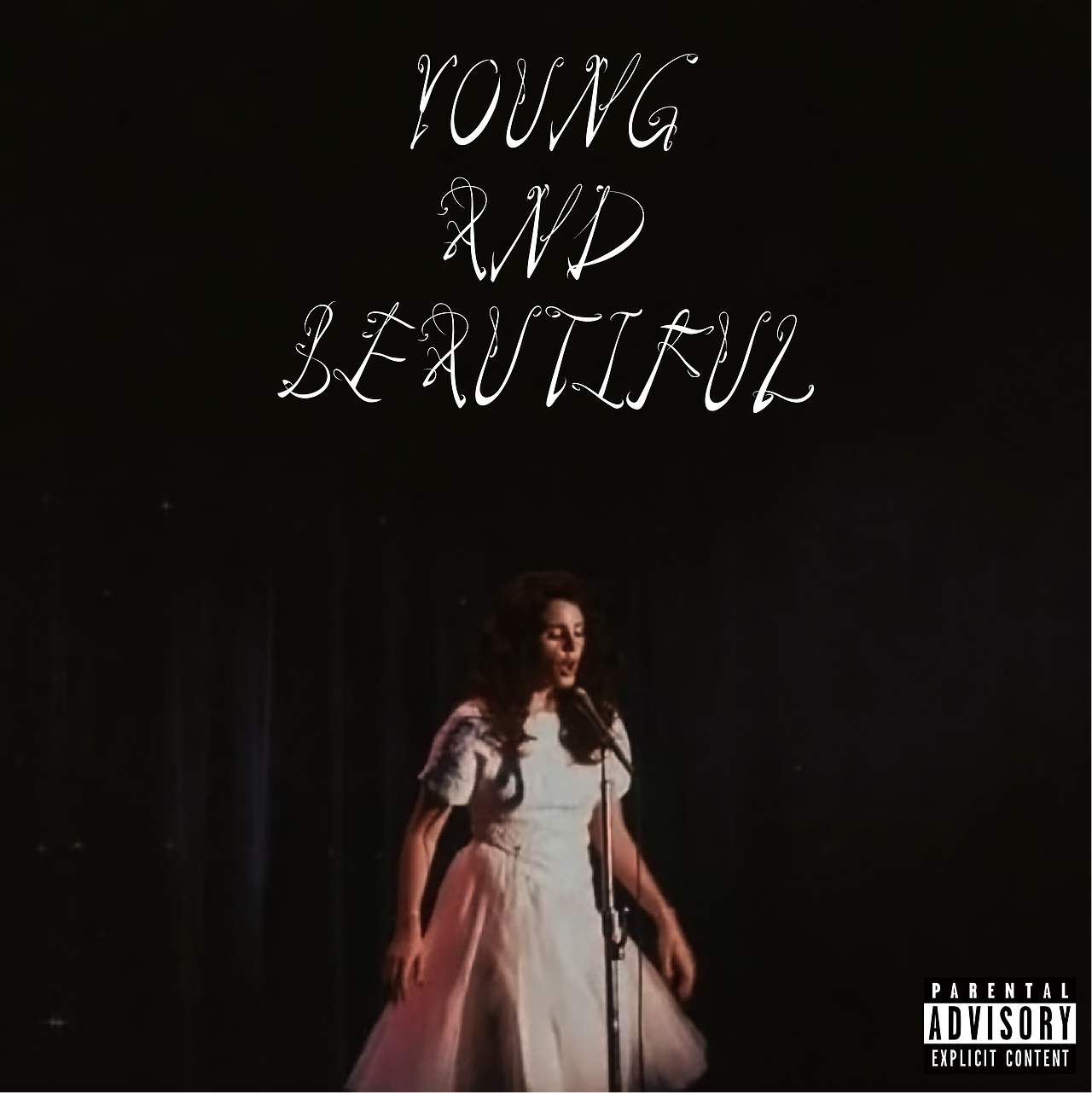 给打雷姐的专辑写个字体 - 西文字体设计