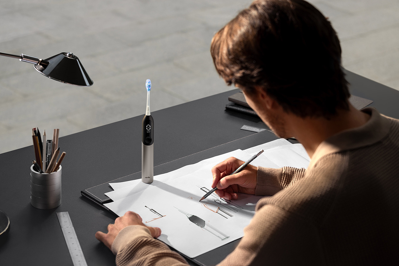 USMILE✖️华为智选 电动牙刷U7PRO part.2（图ZMzgwNjAzMDgw） - 人像摄影 - 站酷设计师BAIRIobservation原创素材 - 站酷ZCOOL