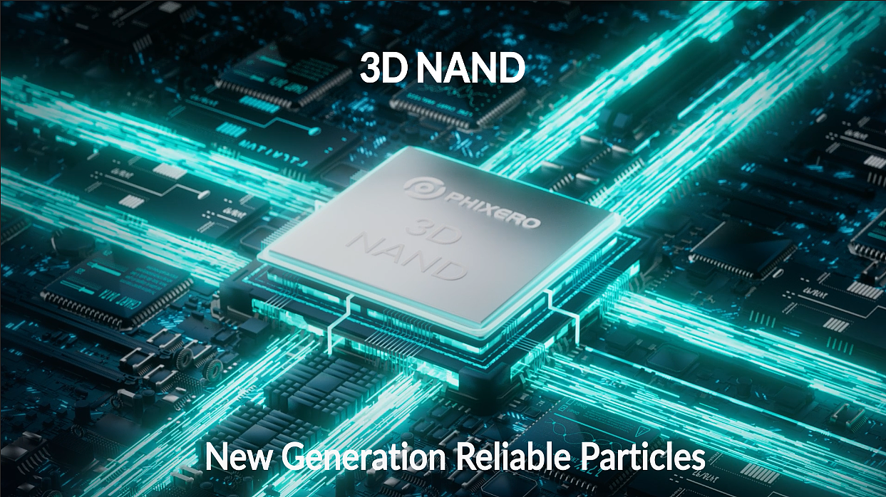 PHIXERO-P500 固态硬盘 三维+实拍