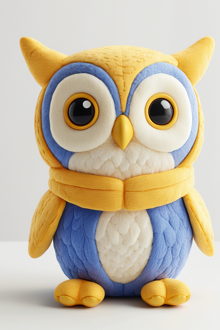 毛绒猫头鹰（图ZMzgwNjA1OTI4） - AI作品 - 站酷设计师设计旅行者6原创素材 - 站酷ZCOOL