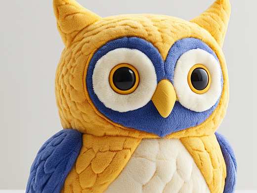 毛绒猫头鹰（个人主页-ZNzA3ODQ2MDg=） - AI作品 - 站酷设计师设计旅行者6原创素材 - 站酷ZCOOL