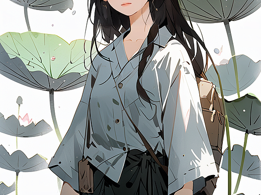 AI夏日手机壁纸
