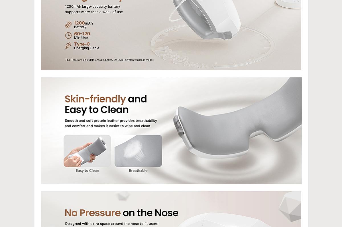 Amazon亚马逊设计丨眼部按摩仪合集丨按摩器（图ZMzgwNjMwMjQ0） - 电商 - 站酷设计师路飞的朋友Kim原创素材 - 站酷ZCOOL