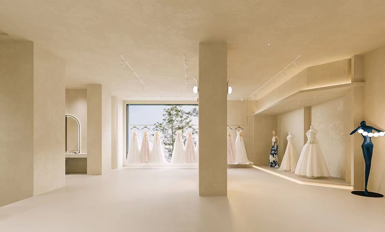 工装案例分享☞婚纱店👰🏻🤵🏻