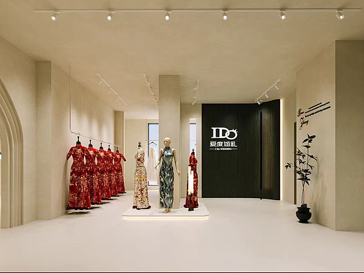 工装案例分享☞婚纱店👰🏻🤵🏻