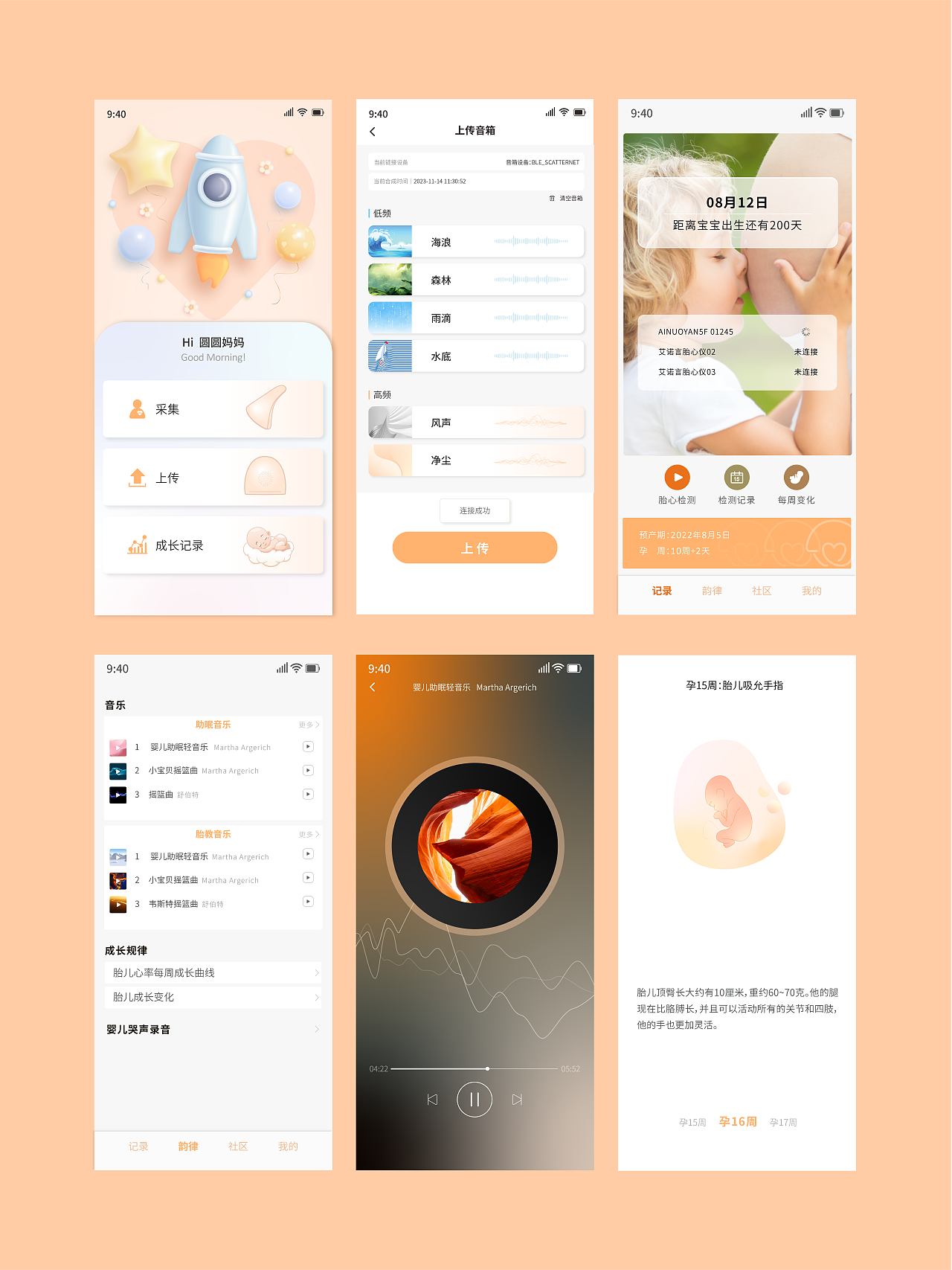 UI设计-母婴类App界面（图ZMzgwNjM4NzM2） - APP界面 - 站酷设计师ev红袖en_533原创素材 - 站酷ZCOOL