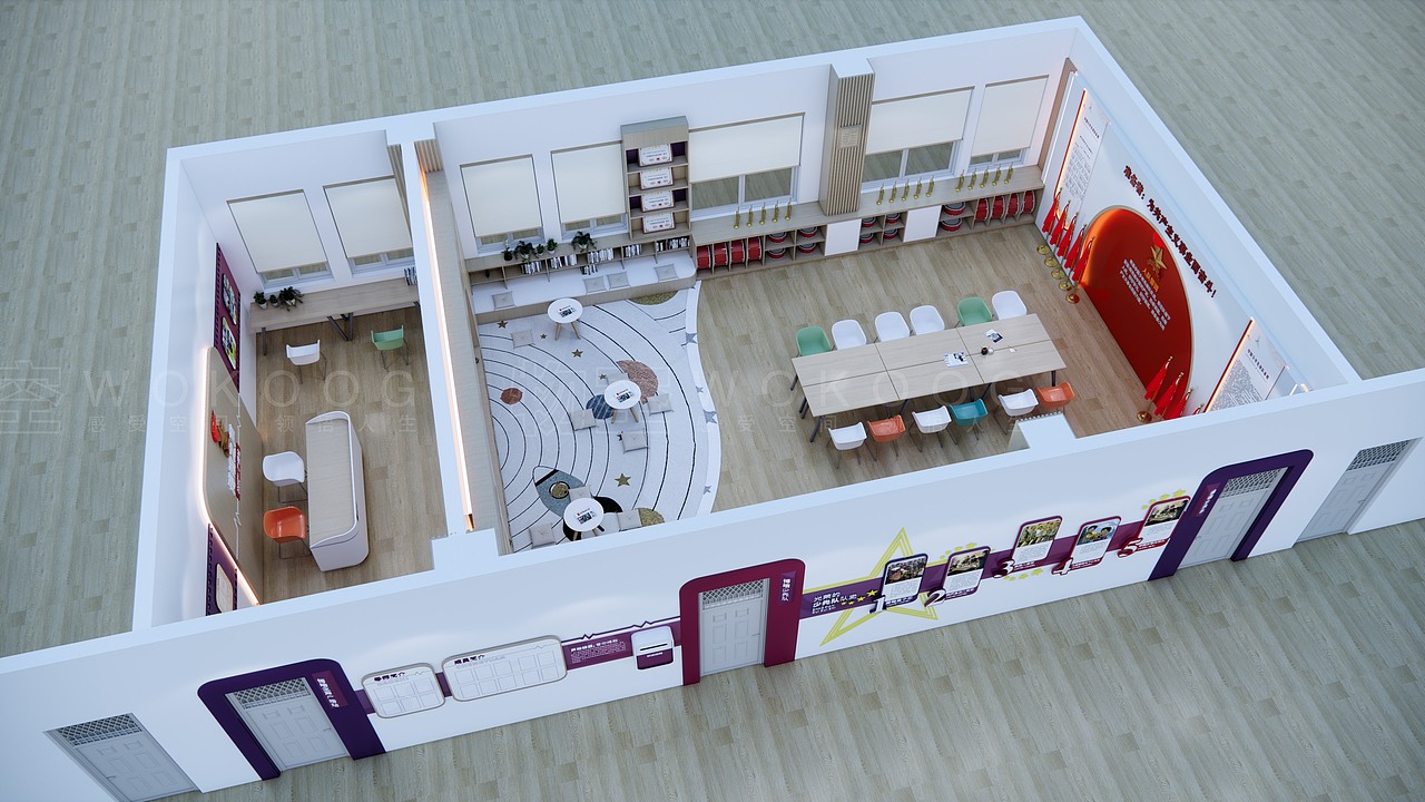 小学少队室 广播站设计