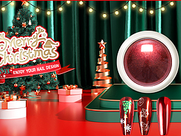 亚马逊圣诞美甲高级A+