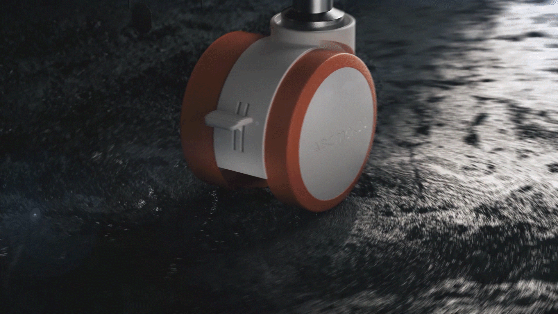 #太空概念LED智能婴儿床:星环