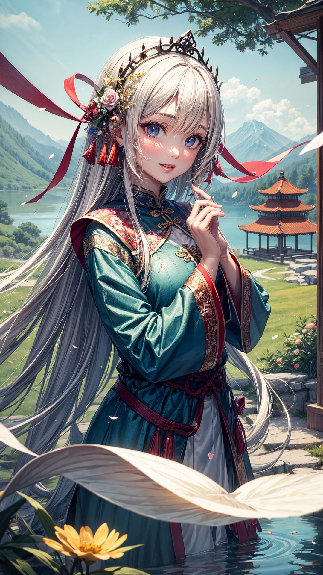 樱花少女（图ZMzgwNjcwOTEy） - AI作品 - 站酷设计师大千的DQ原创素材 - 站酷ZCOOL
