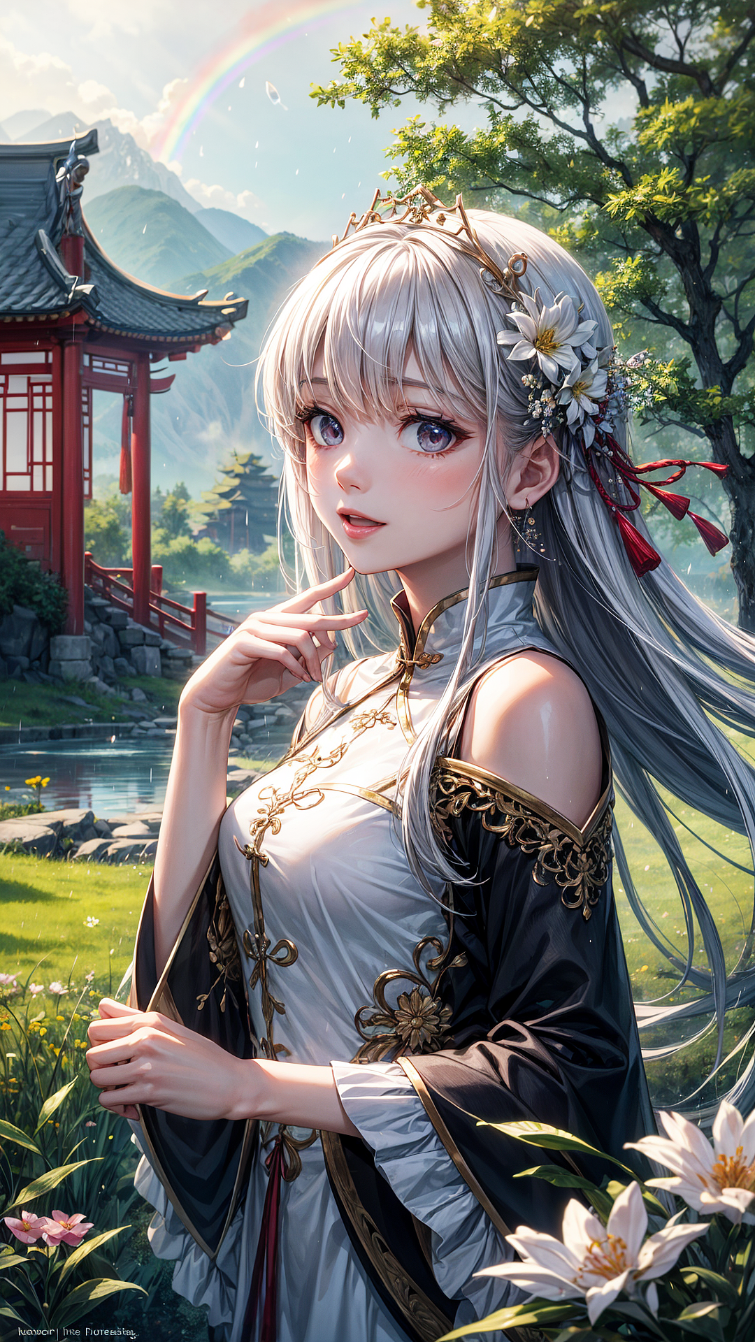 樱花少女（图ZMzgwNjcwOTA4） - AI作品 - 站酷设计师大千的DQ原创素材 - 站酷ZCOOL
