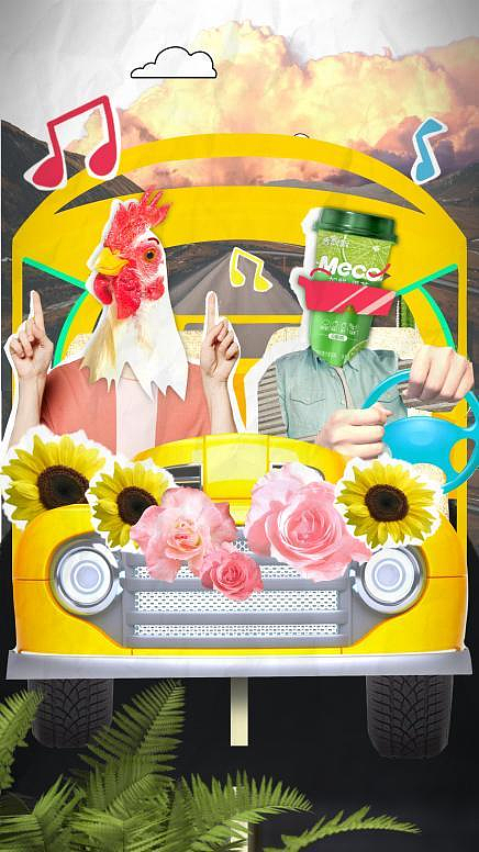 《MECO果茶》拼贴动画——安戈力文化（图ZMzgwNjcyMzI4） - Motion Graphic - 站酷设计师安戈力原创素材 - 站酷ZCOOL