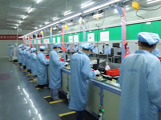 石将军智能锁工厂片段