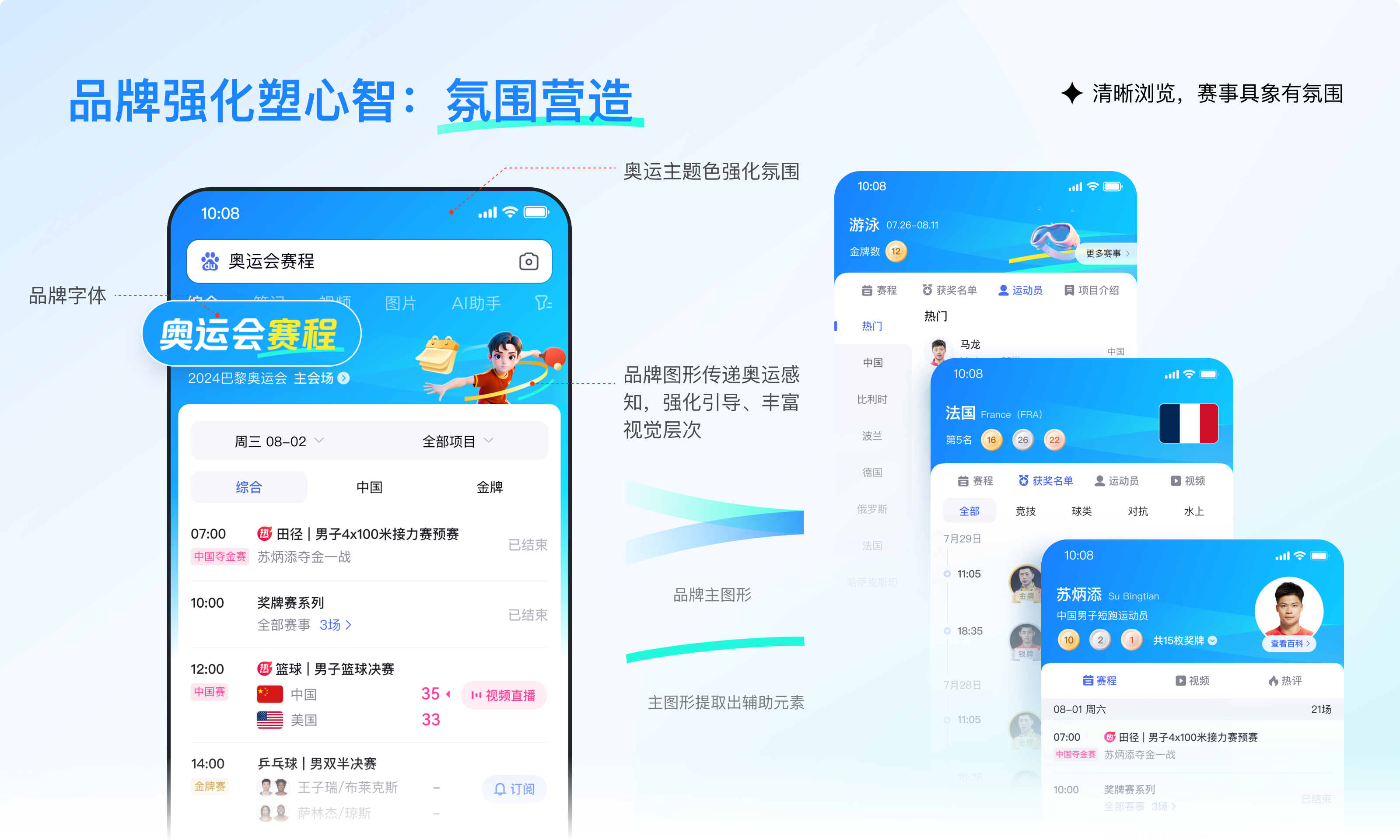精彩不间断，百度搜索带你共赴奥运盛宴（图ZMTQ5NTI3ODg=） - 教程 - 站酷设计师百度MEUX原创素材 - 站酷ZCOOL