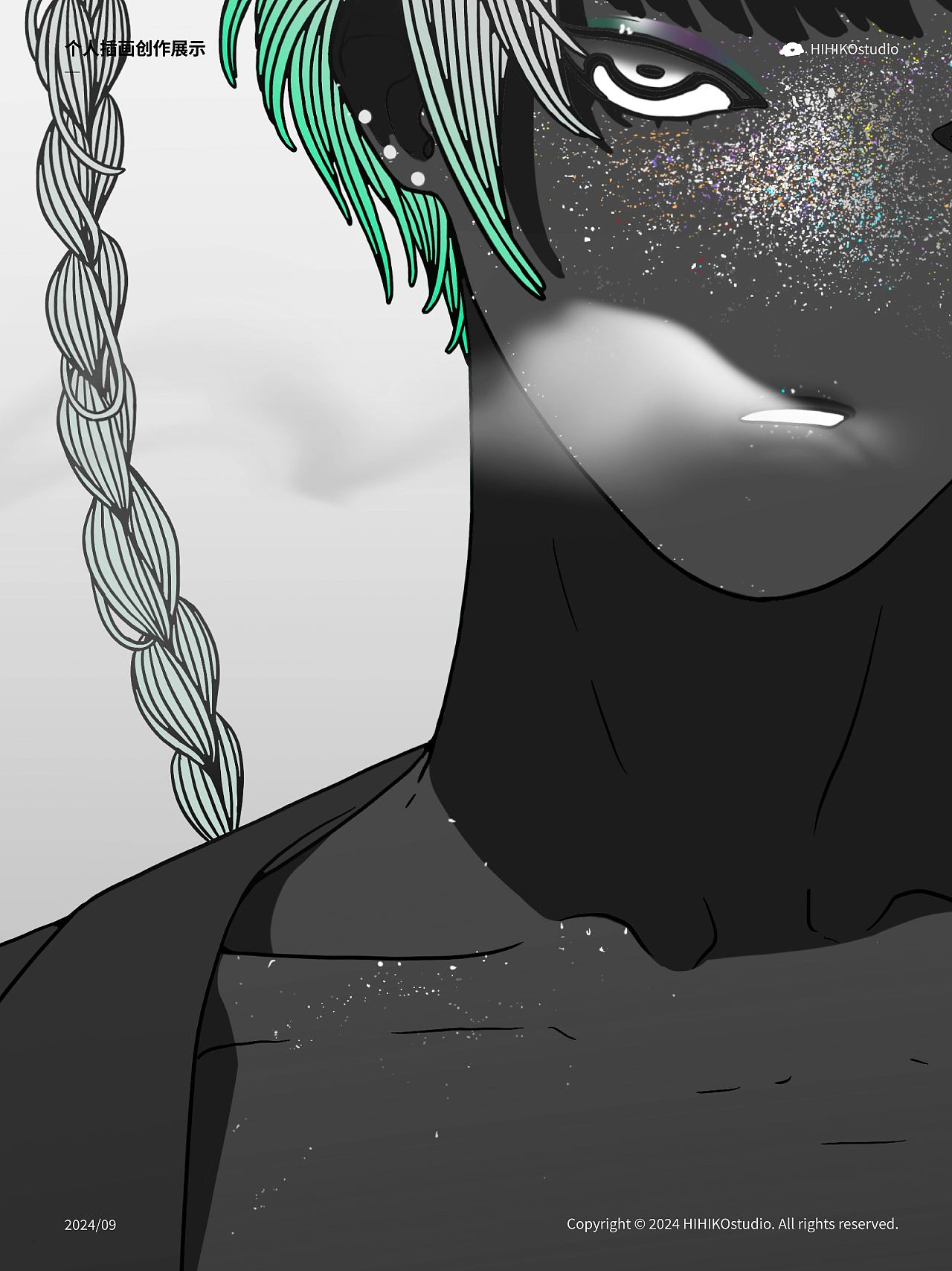 肤色焰火 | 个人插画作品