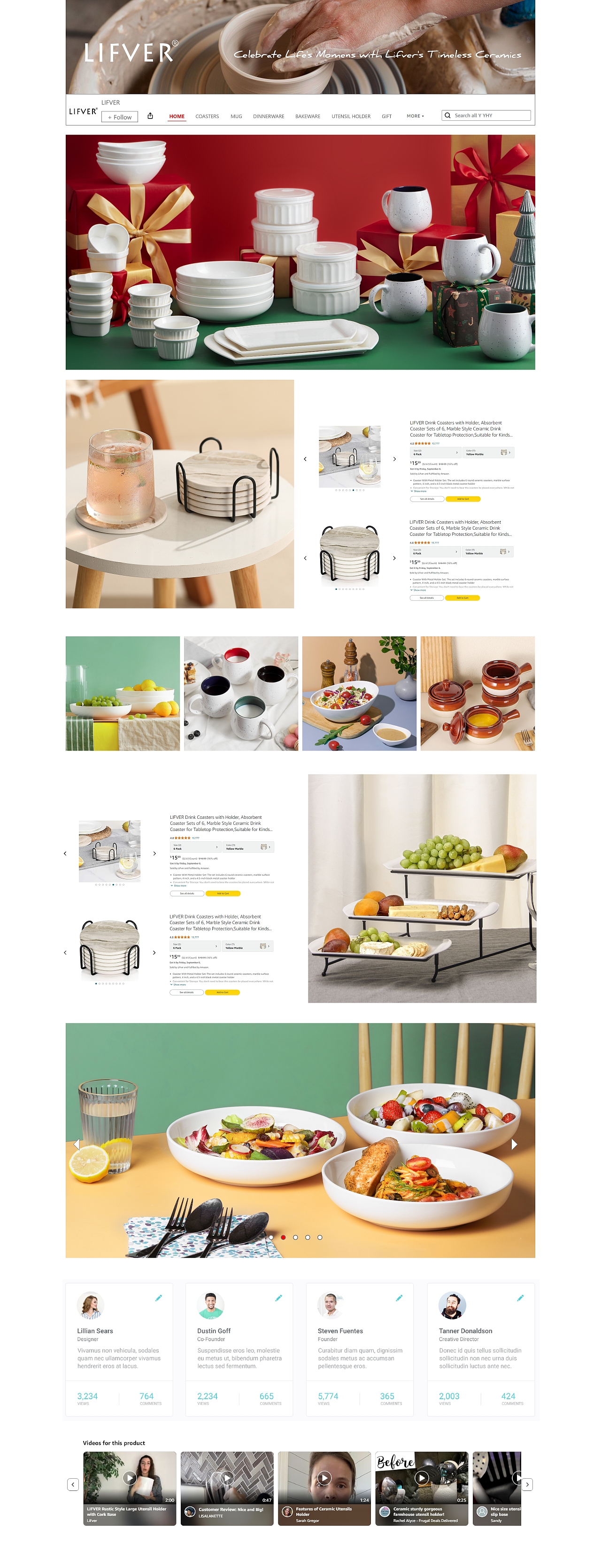 Amazon官店——家居类（图ZMzgwNjk1OTIw） - 电商 - 站酷设计师遇见了LL原创素材 - 站酷ZCOOL