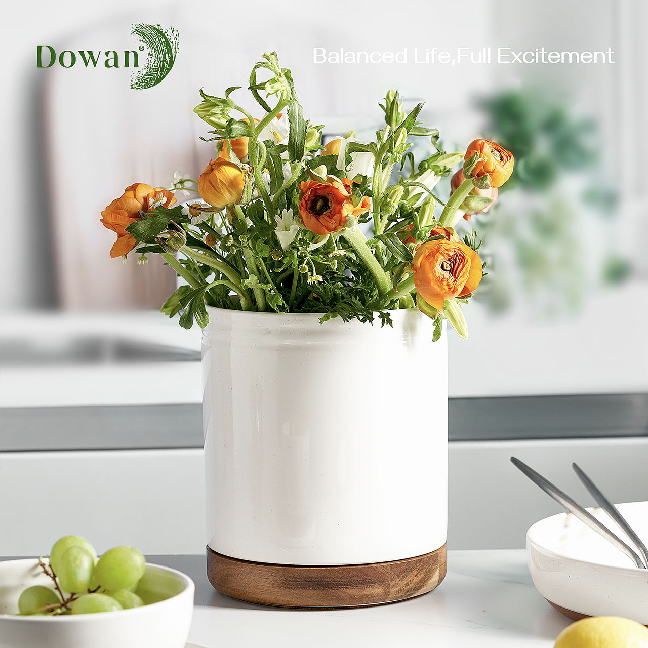 电商设计-亚马逊listing（旋转收纳罐）