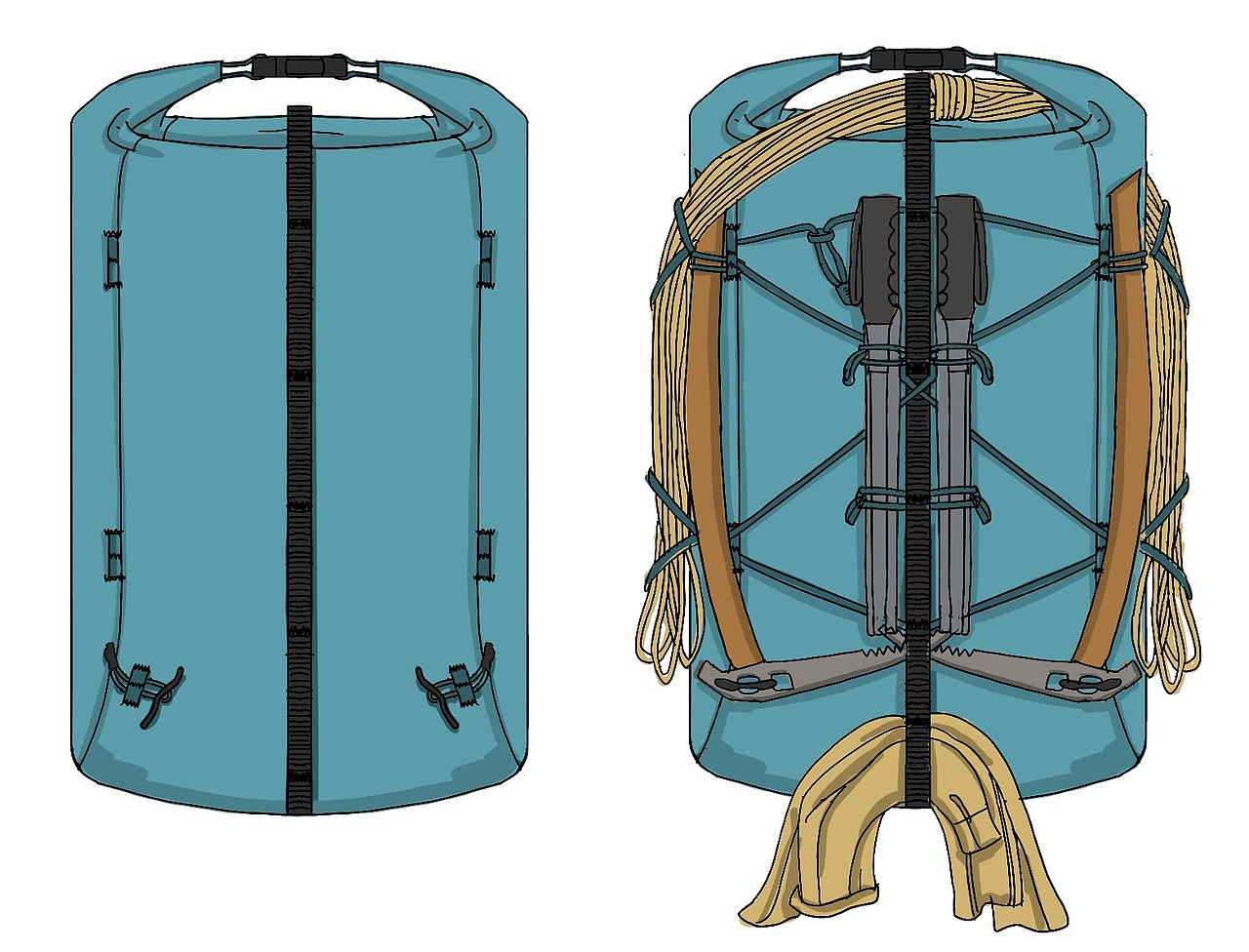 iPad背包手绘-procreate（61）（图ZMzgwNzA2NDE2） - 生活用品 - 站酷设计师火星老菜原创素材 - 站酷ZCOOL