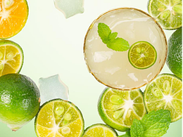 美食摄影/青柠/柠檬蒟蒻果冻/电商详情图/零食甜品