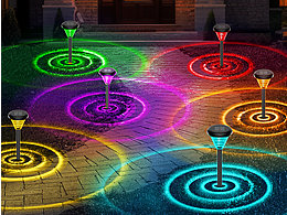 电商主图 太阳能地插灯 Decoration Light