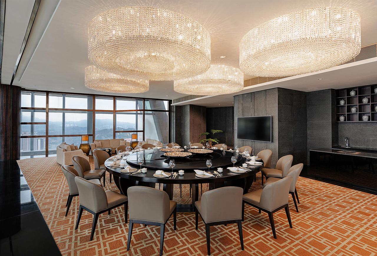 主席楼|深圳君悦酒店|空间氛围图 2024/01