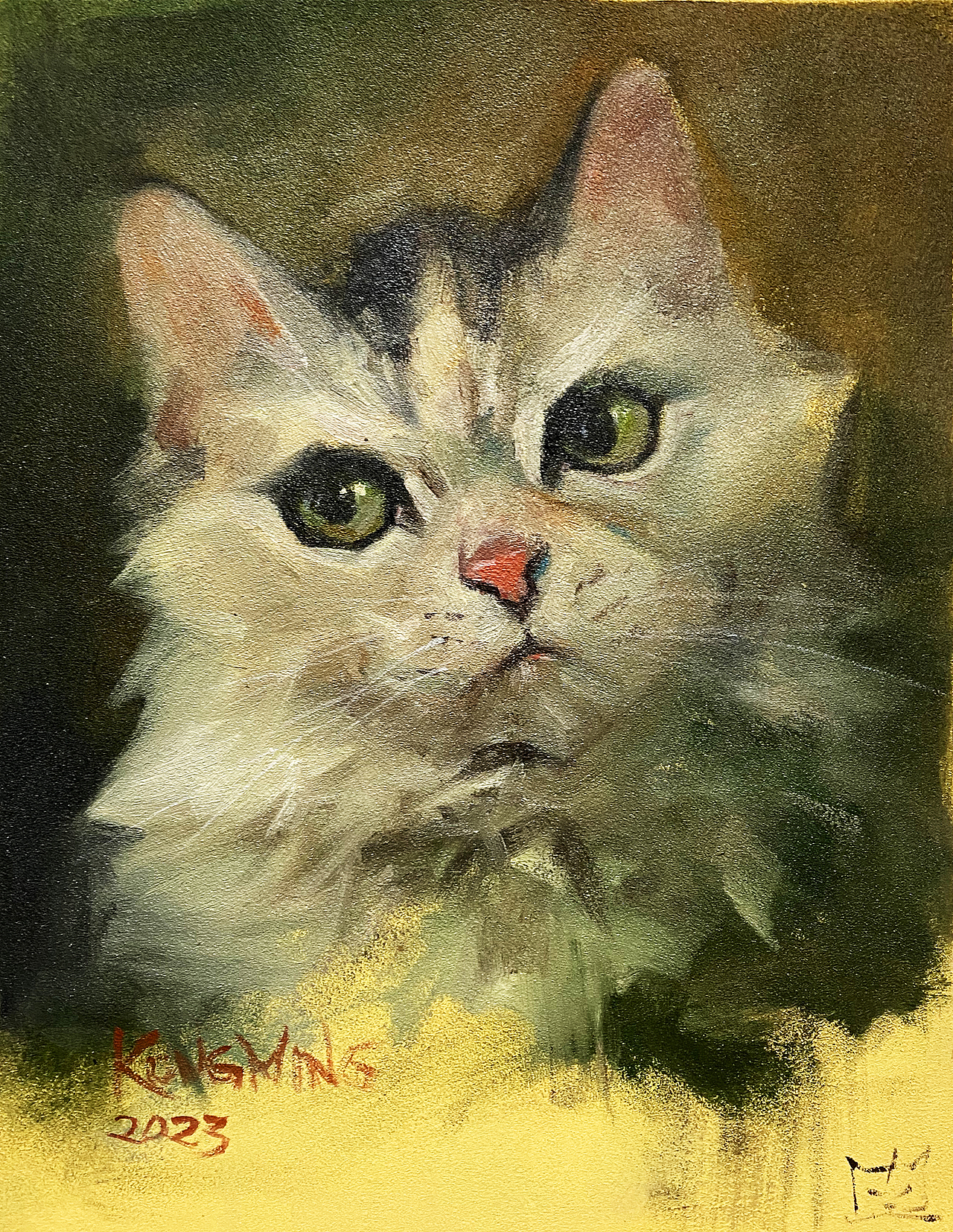 一组哈基米油画插画小猫（图ZMzgwNzI1NTY4） - 绘画 - 站酷设计师凭空制造原创素材 - 站酷ZCOOL