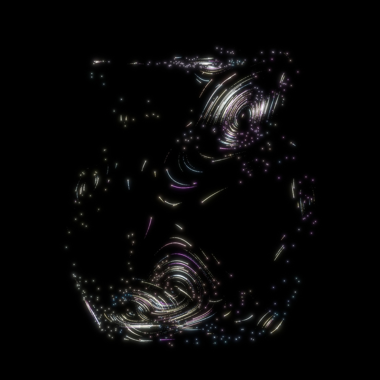 粒子样条跟随效果实验