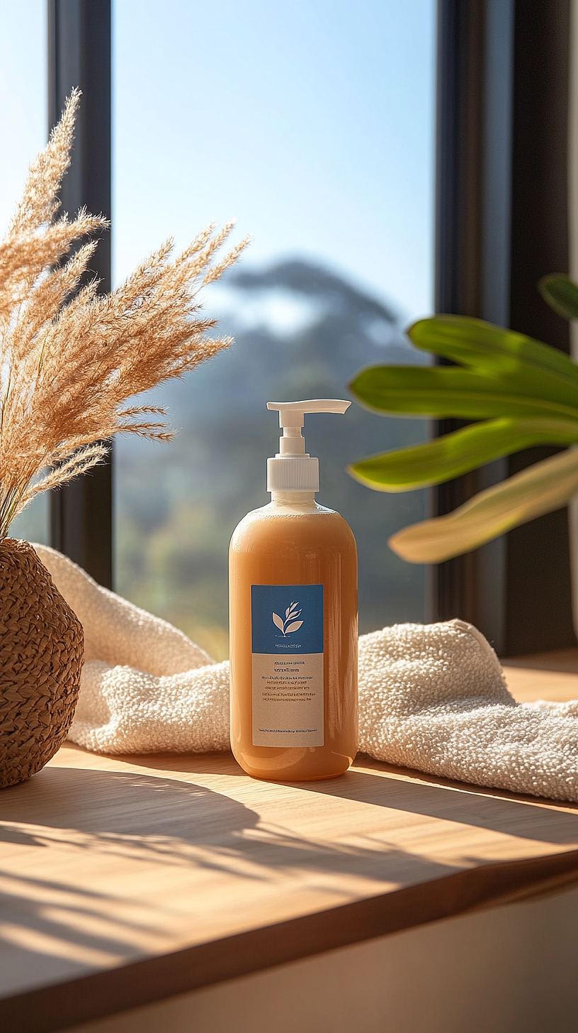 ai绘画-洗护产品商业摄影