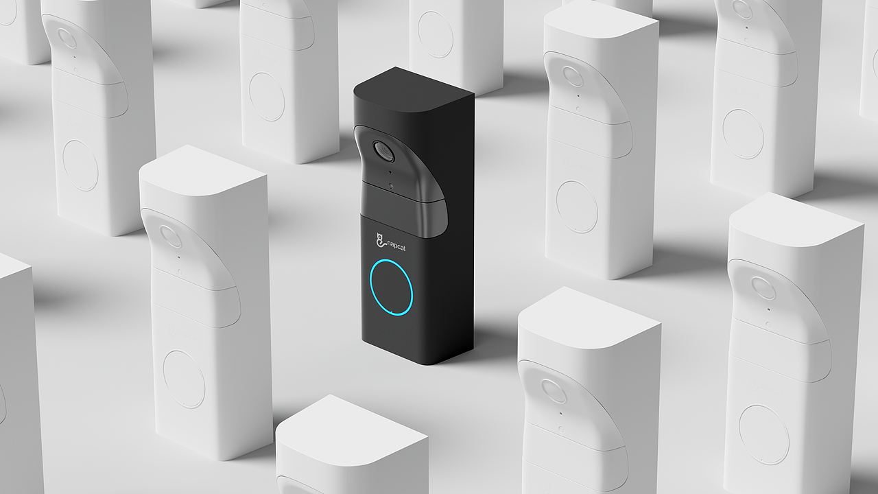 Napcat门铃亚马逊渲染（图ZMzgwNzI3NTAw） - 产品 - 站酷设计师云端上的寒冬原创素材 - 站酷ZCOOL