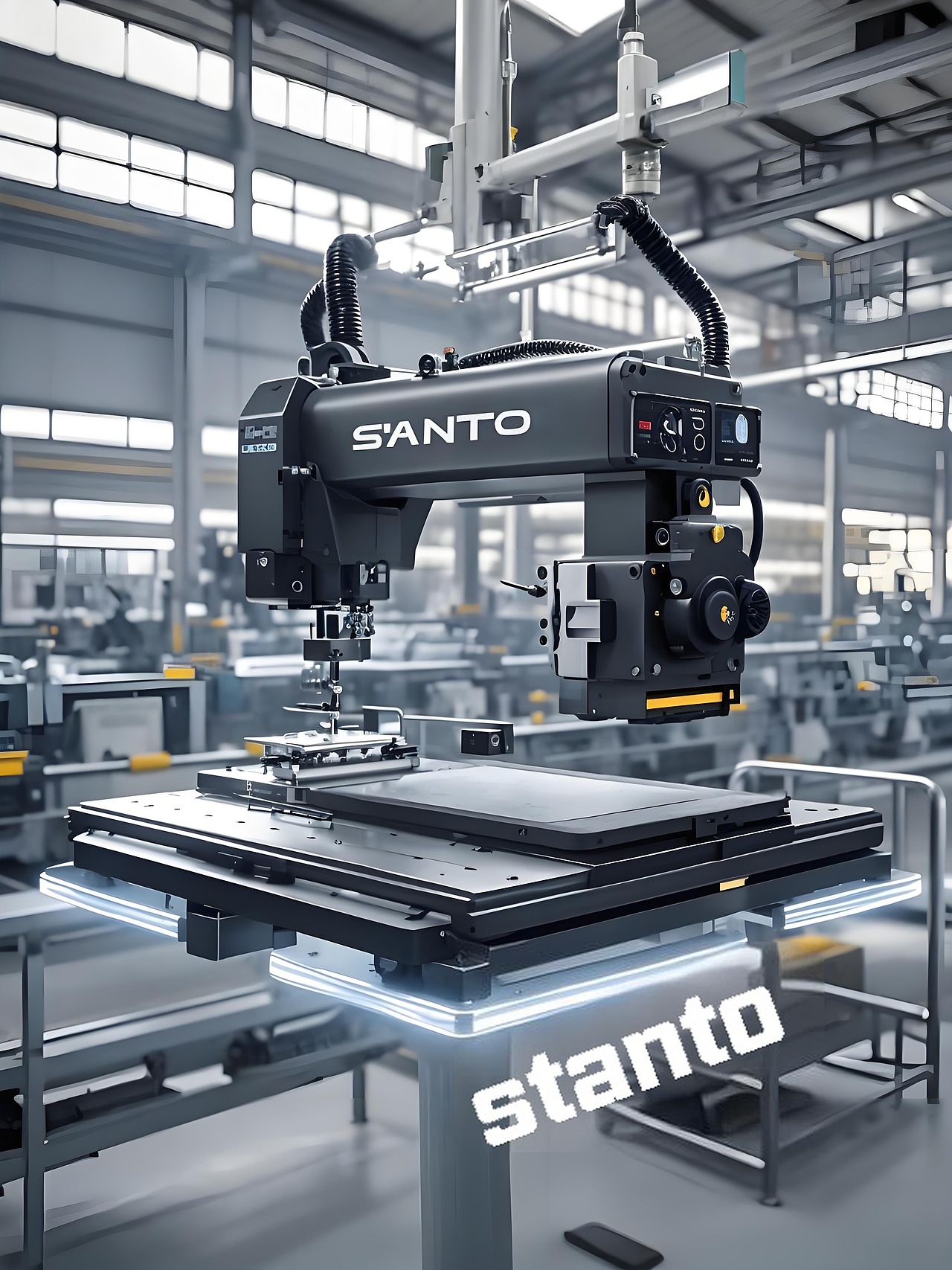 磁悬浮缝纫机何时才愿意参加展会？（图ZMzgwNzI4Njc2） - 工业用品/机械 - 站酷设计师坦途服装机械原创素材 - 站酷ZCOOL