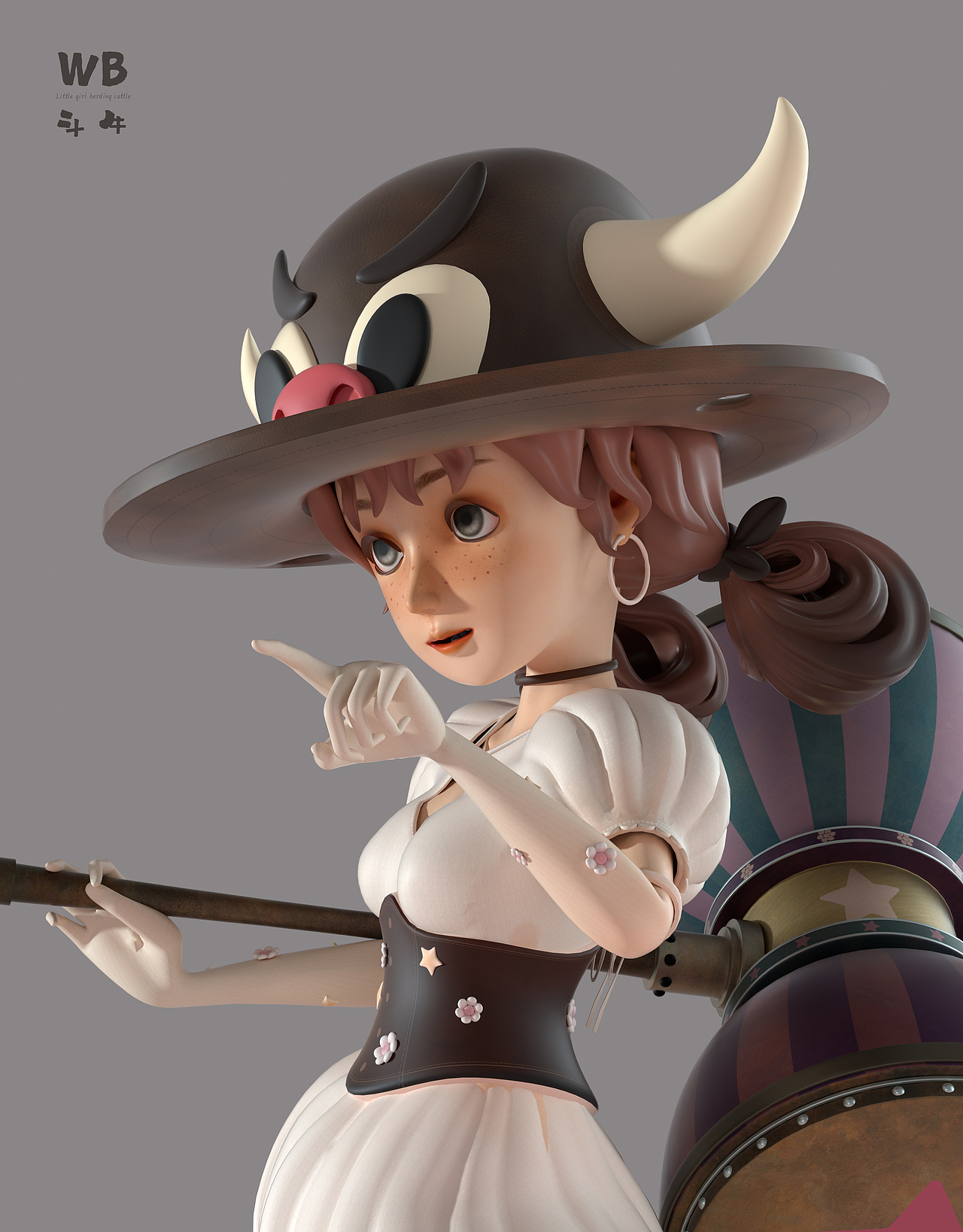 人物3D设计-大锤（图ZMzgwNzM1ODQw） - 动画/影视 - 站酷设计师白摩魚水原创素材 - 站酷ZCOOL