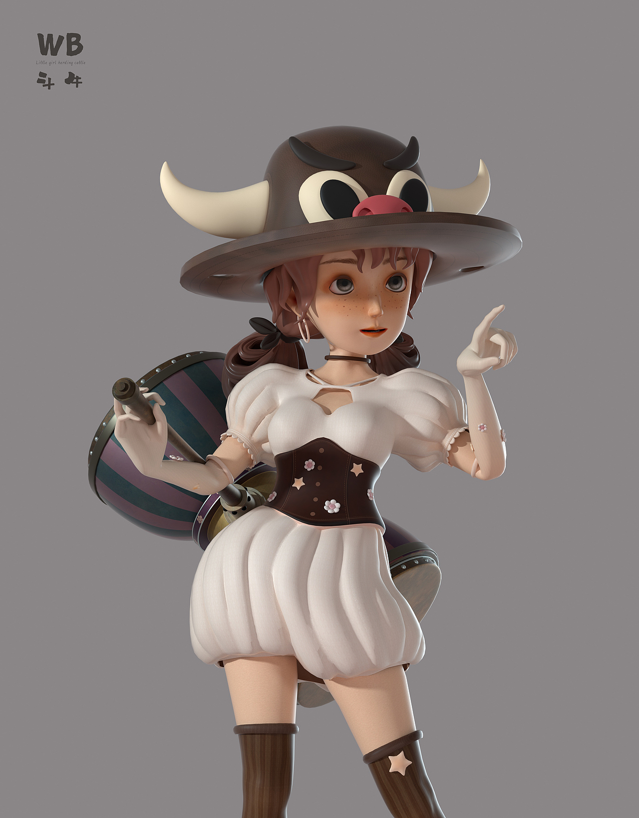 人物3D设计-大锤（图ZMzgwNzM1ODM2） - 动画/影视 - 站酷设计师白摩魚水原创素材 - 站酷ZCOOL