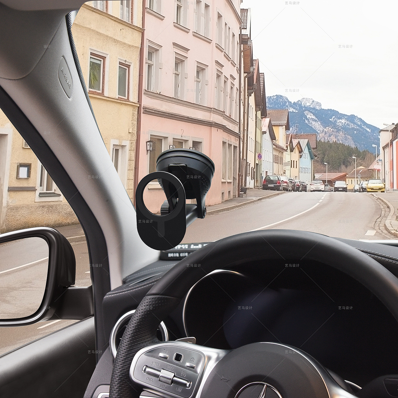 汽车配件 车载支架-Amazon案例 亚马逊主副图A+设计