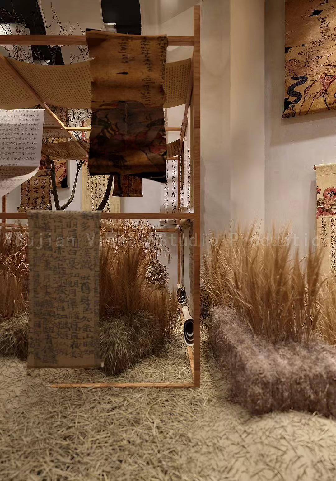 敦煌盛景效果图表现