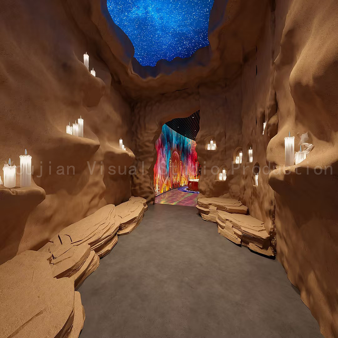 敦煌盛景效果图表现