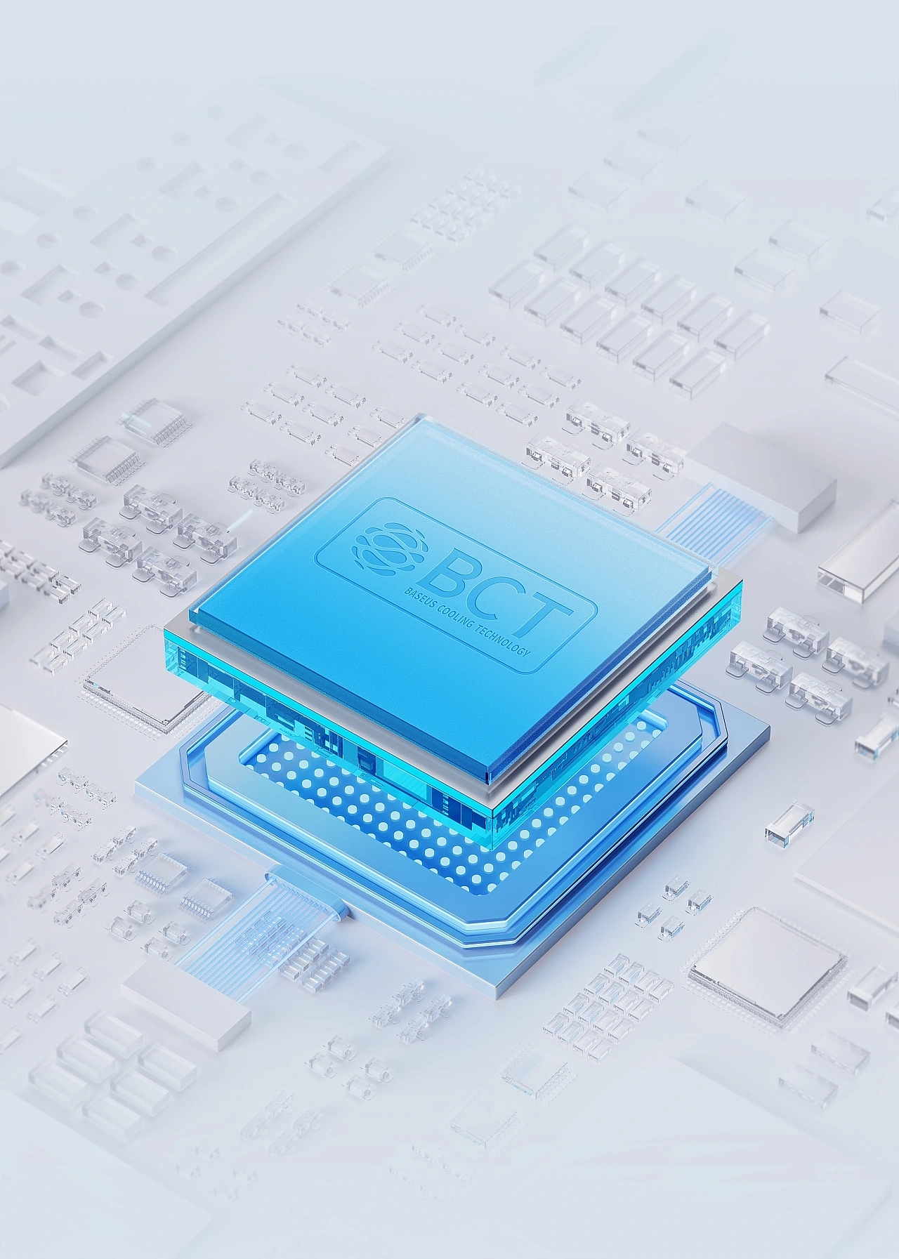 芯片结构渲染合集02