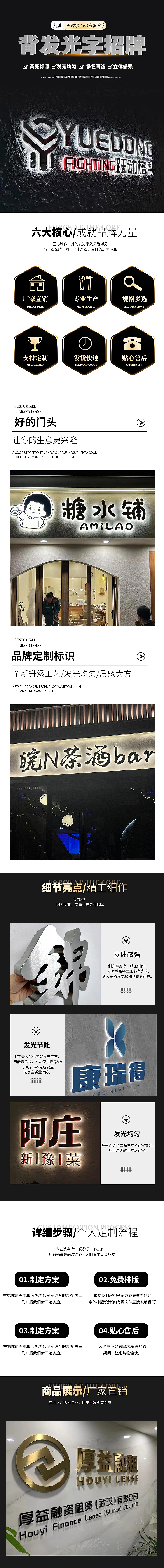 暗黑风招牌灯光详情系列（图ZMzgwNzUyNTc2） - 电商 - 站酷设计师阿科君原创素材 - 站酷ZCOOL