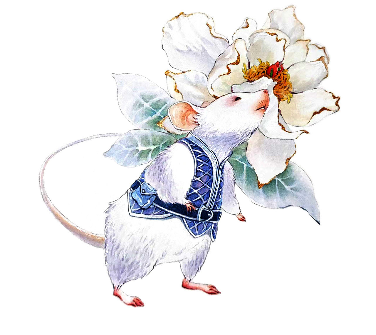 水彩手绘习作小鼠（图ZMzgwNzYwMTYw） - 创作习作 - 站酷设计师米斯阳插画原创素材 - 站酷ZCOOL