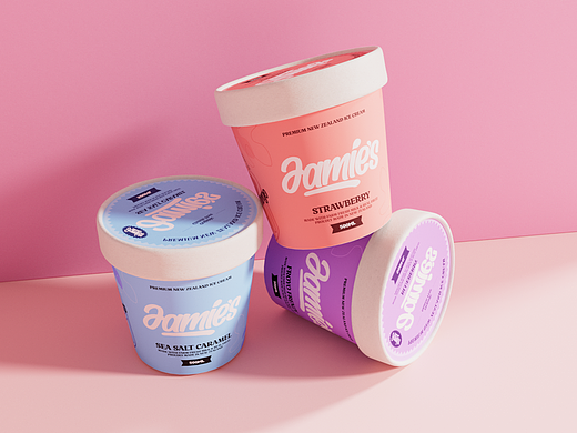 冰激凌品牌设计-Ice Cream Packaging Design