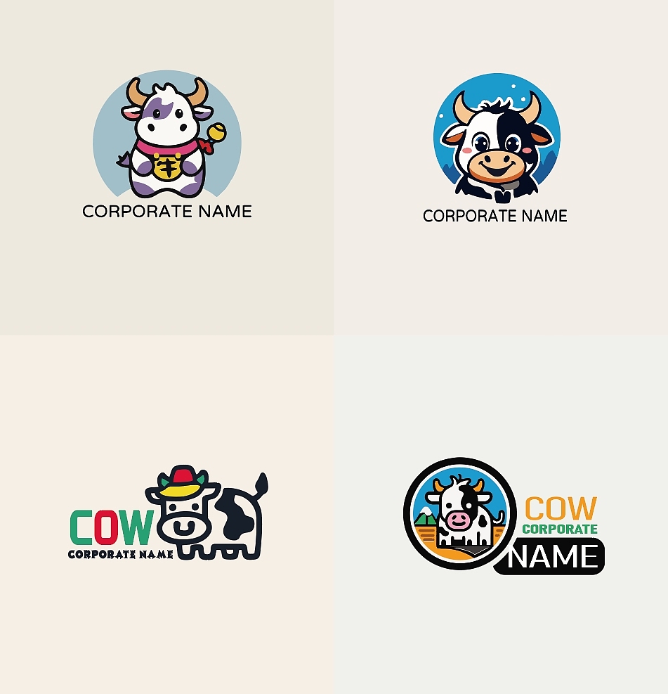 牛牛LOGO | 原创牛牛标志设计（图ZMzgwNzY4MTg4） - Logo - 站酷设计师心梦创意原创素材 - 站酷ZCOOL