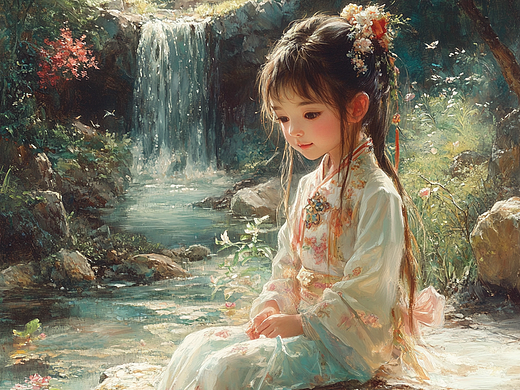 美丽的山川河流