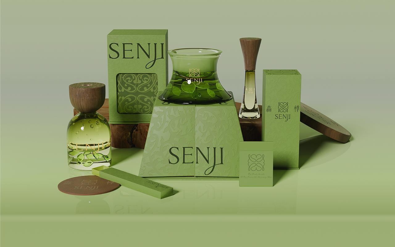 森悸香薰香水品牌包装全案/LOGO/包装